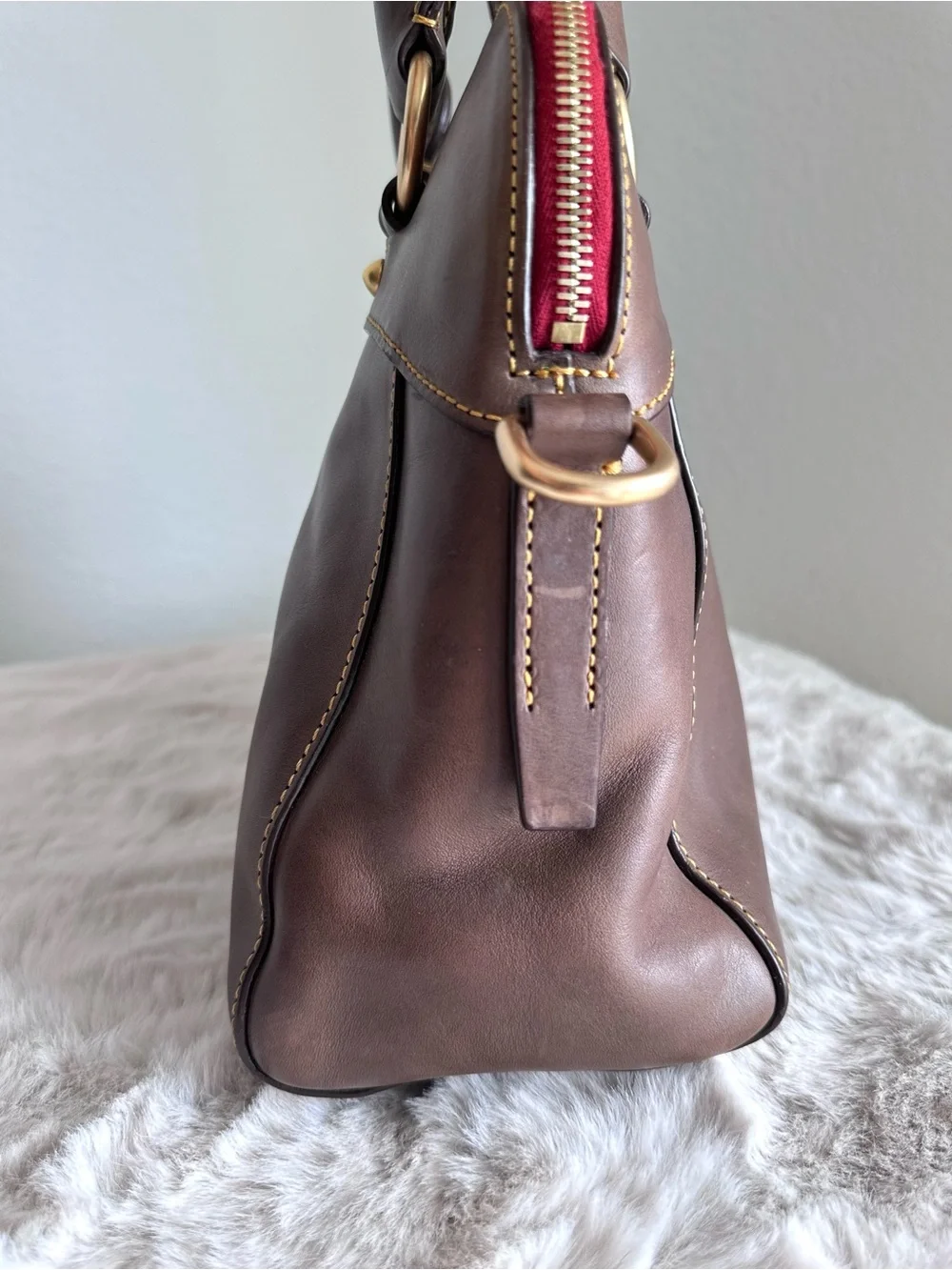 Dooney & Bourke Florentine Cameron Satchel